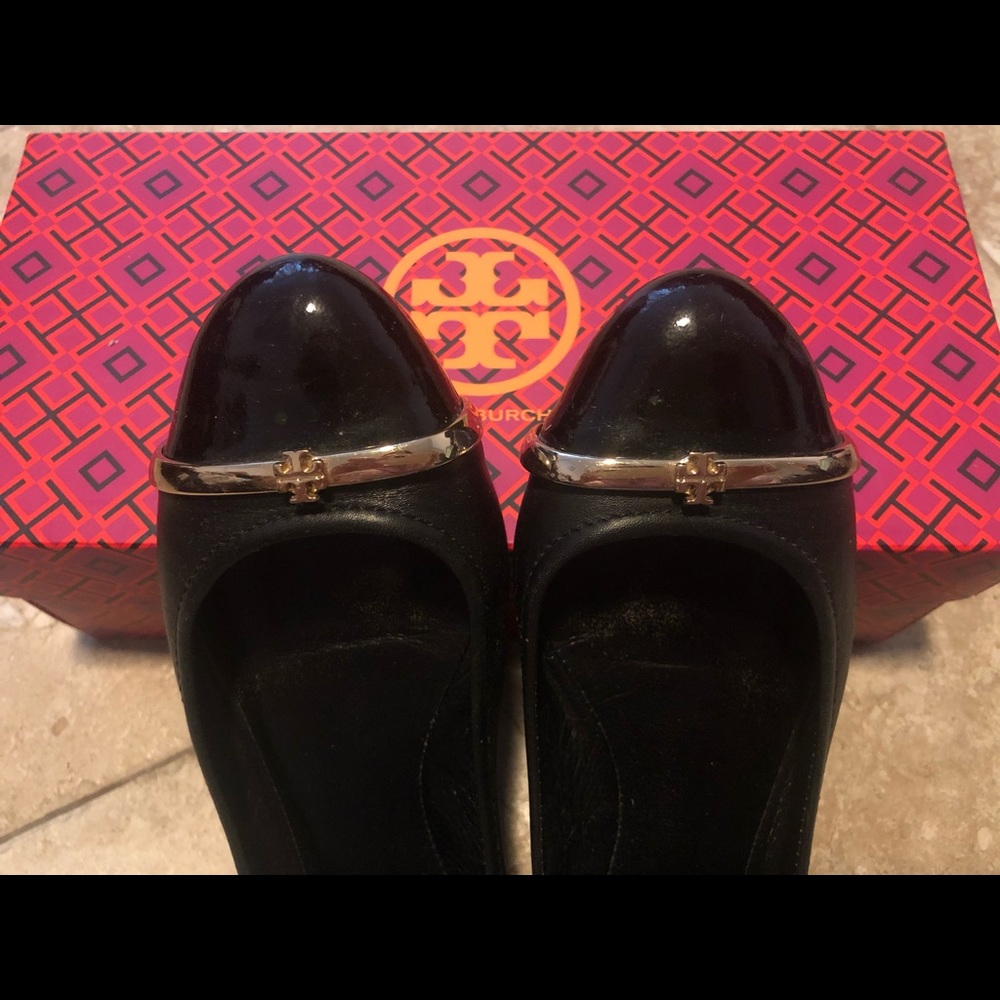 Tory Burch Black Flat